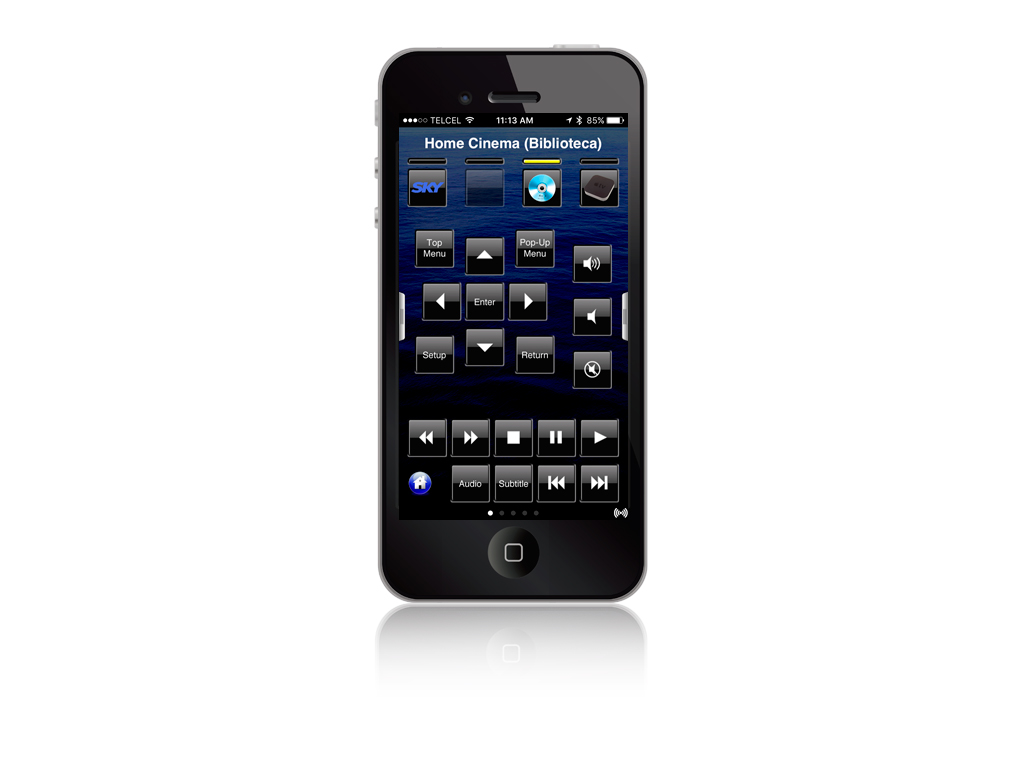 OnControls Esquema Hi-Fi 1P iPhone